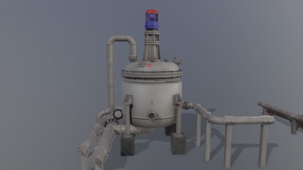 Pbr industrial agitated reactor 3D model - TurboSquid 1218509