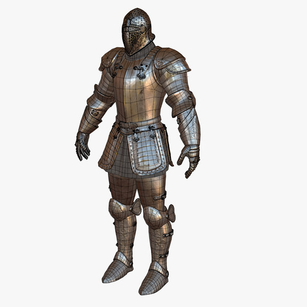 Medieval armor body 3D model - TurboSquid 1218567