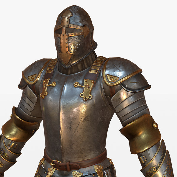 Medieval armor body 3D model - TurboSquid 1218567