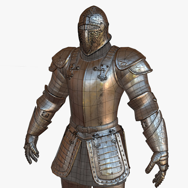 Medieval armor body 3D model - TurboSquid 1218567