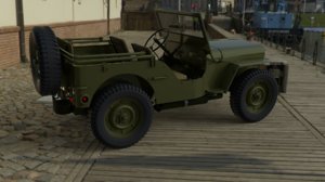 3D model willy s jeep