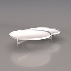 modern coffee cocktail tables 3D