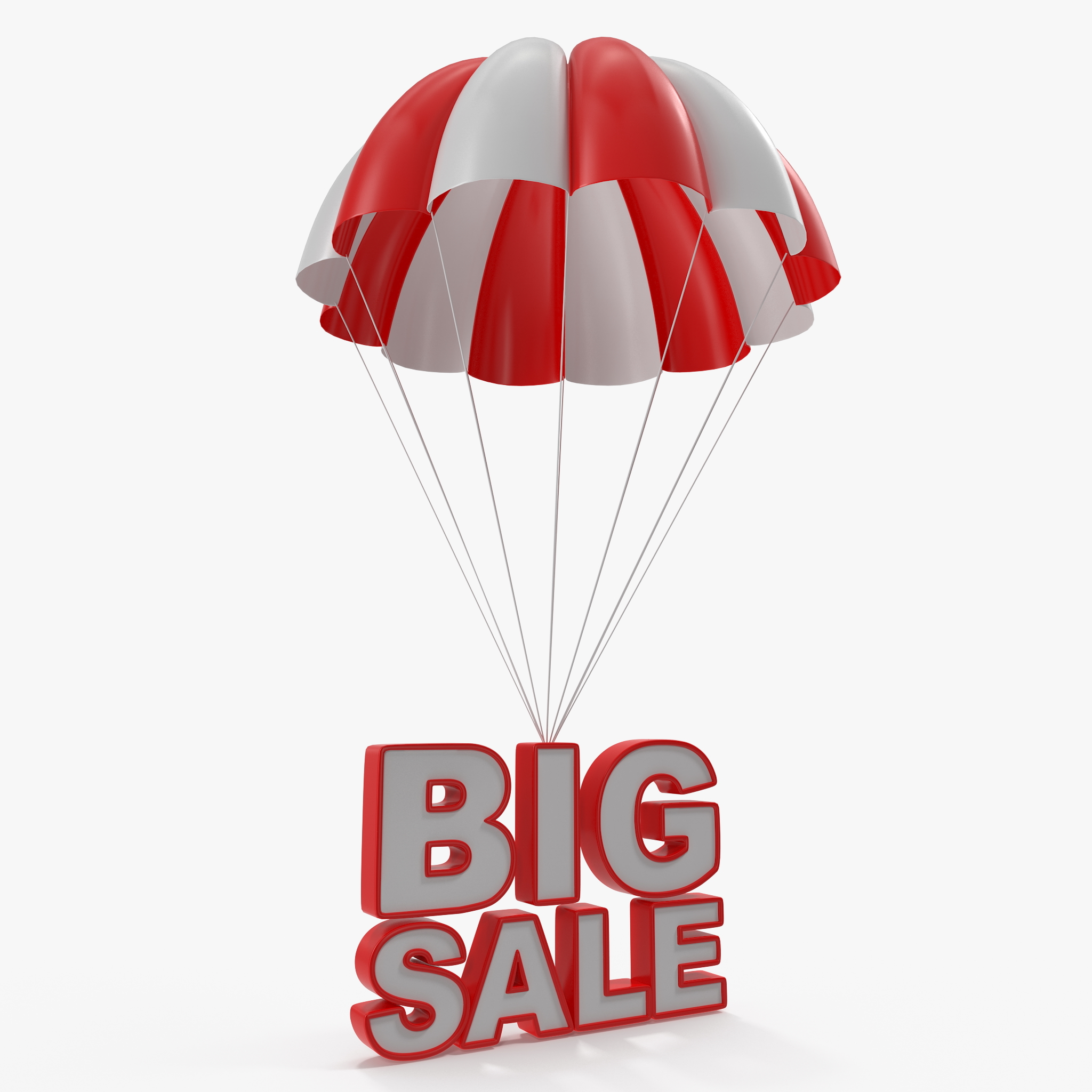 Parachute discount sign 3D - TurboSquid 1218901