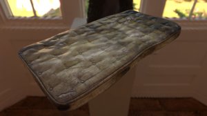 worn mattress 3D model