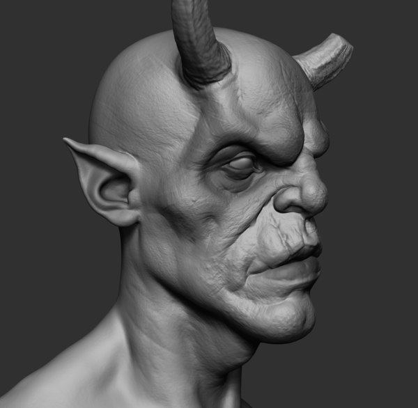 3D model creature head reference - TurboSquid 1219112