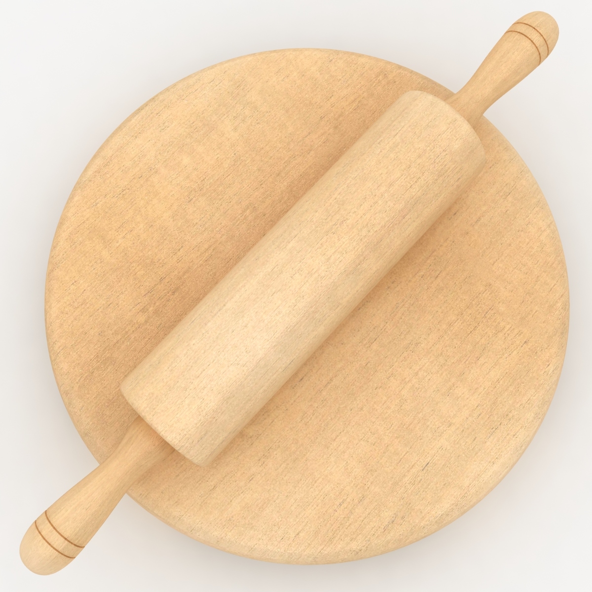 Rolling pin board 3D TurboSquid 1219311