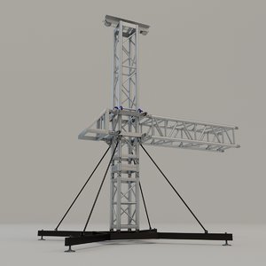 truss 3D model