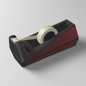 tape dispenser 3D model