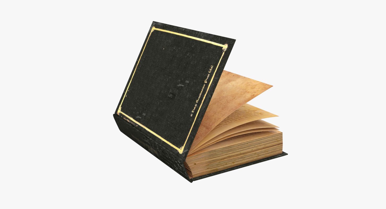 Download Old book 3D model - TurboSquid 1220450