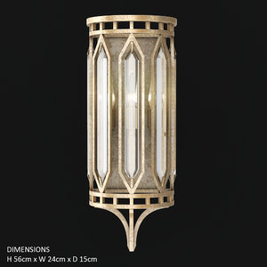 fine art lamps westminster 3D model