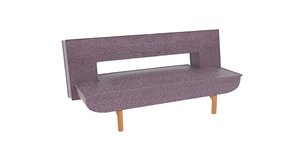 innovation puzzle wood sofa 3D model