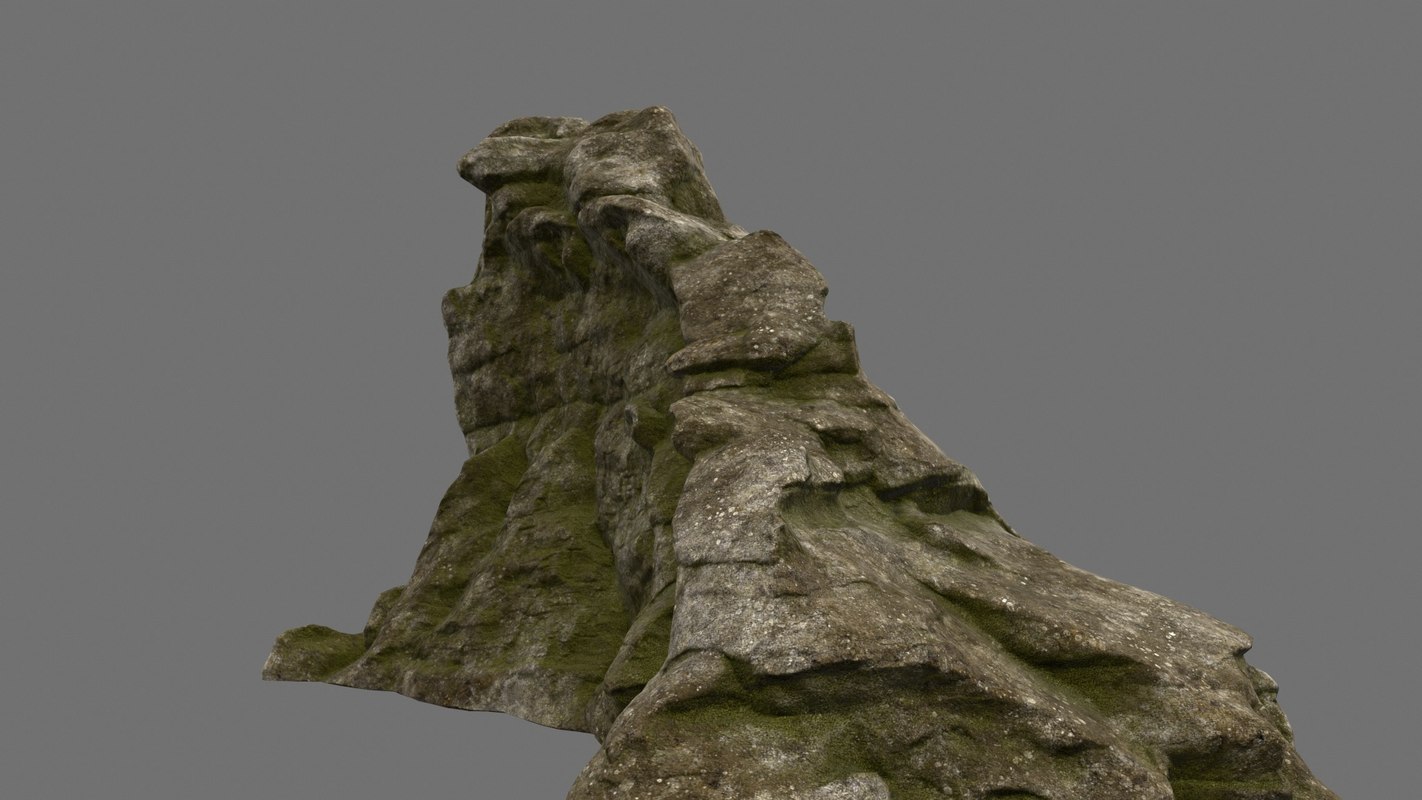 3D mount mountain model - TurboSquid 1220634