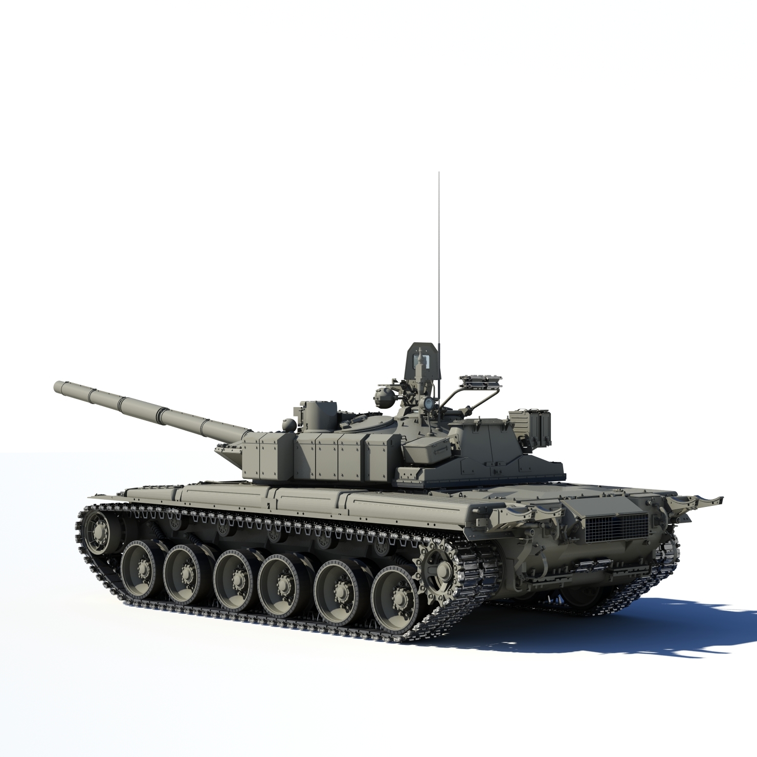 3D Model T-80 T-80bvm - TurboSquid 1220640