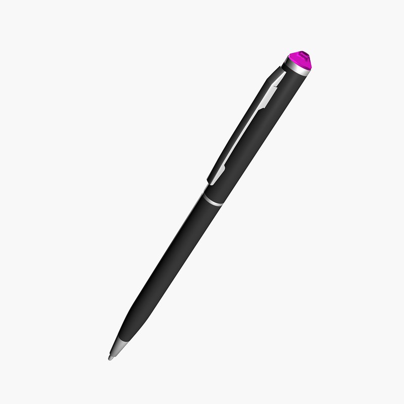 Ballpoint pen 3D model - TurboSquid 1220673