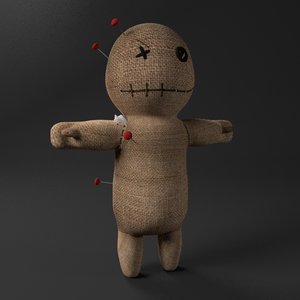 voodoo doll 3D model