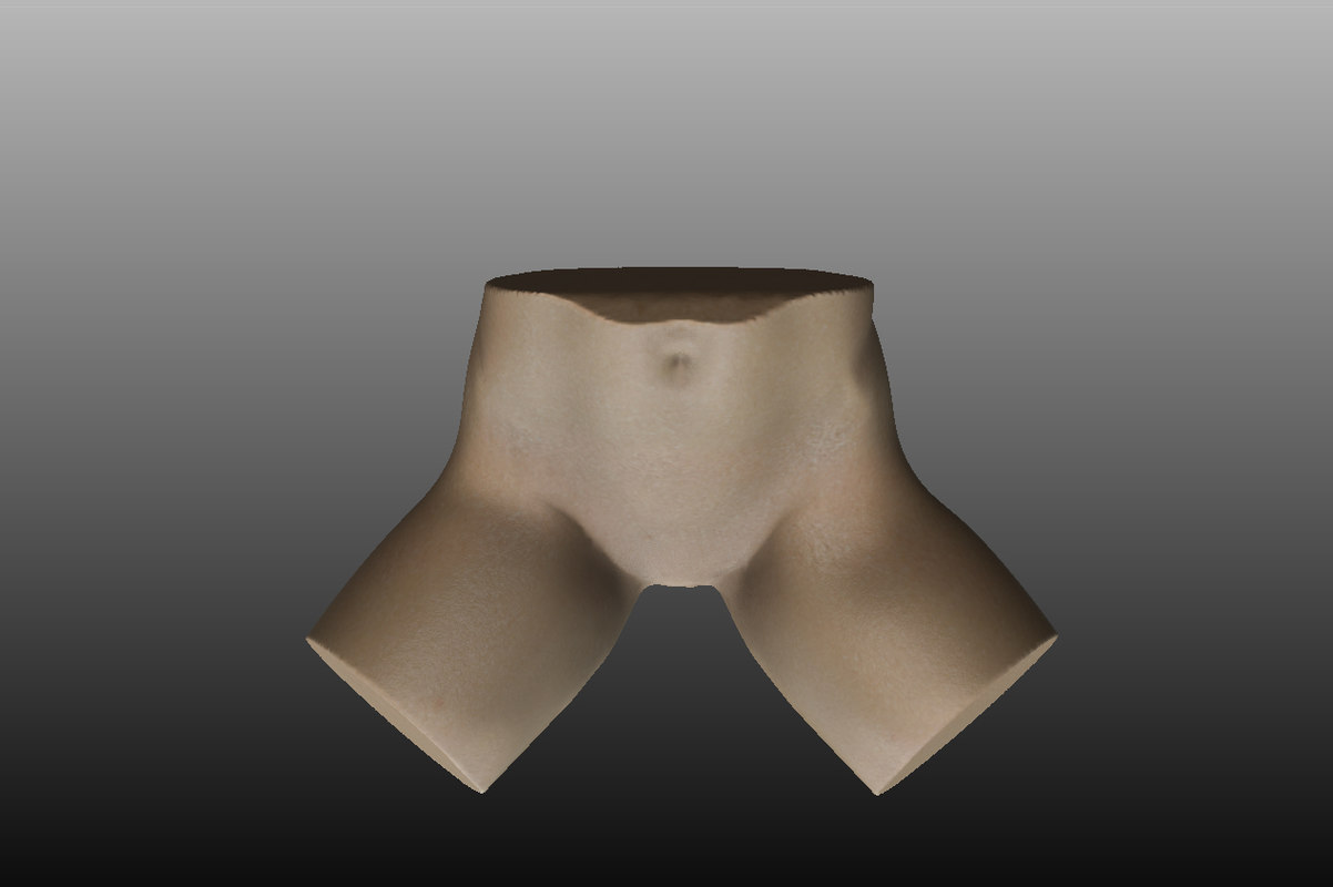 3d Body Female Turbosquid 1220761