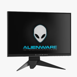 dell alienware 25 3D model