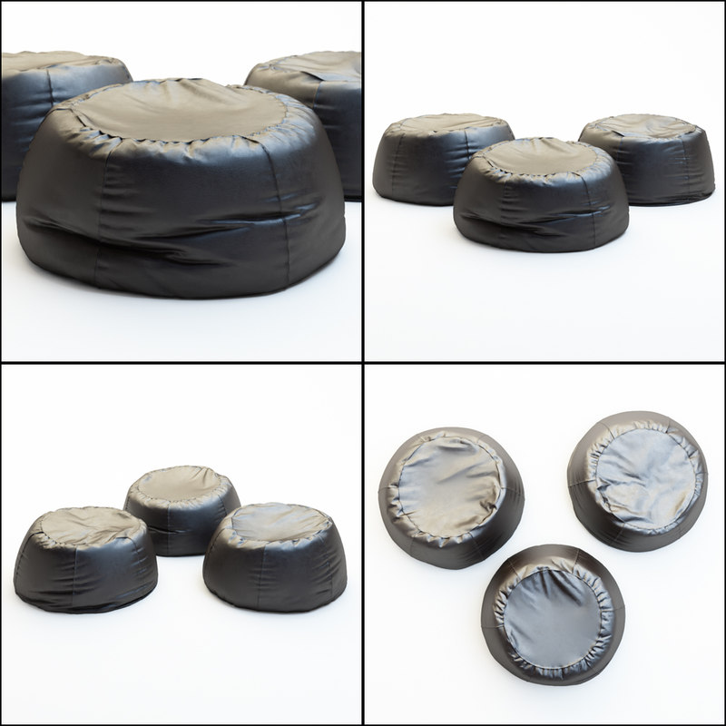 3D pouf urban TurboSquid 1220931