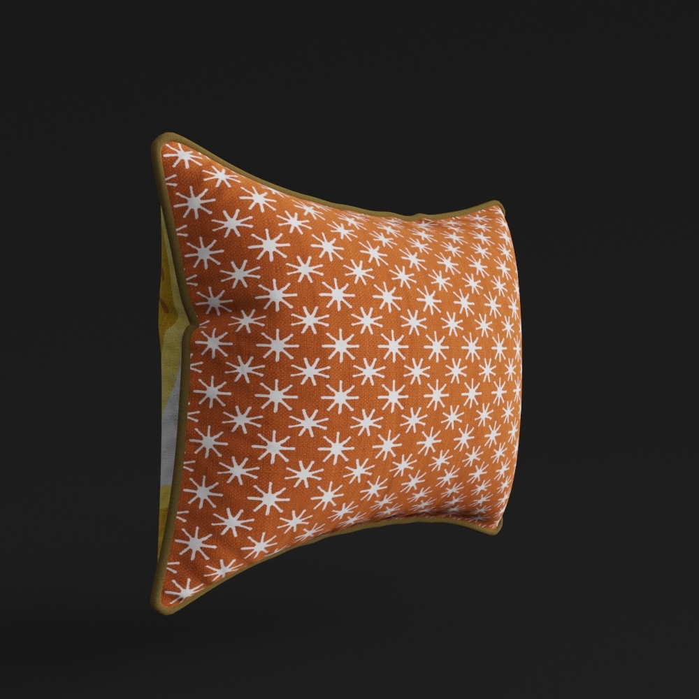 少年lionthrow枕头3d模型