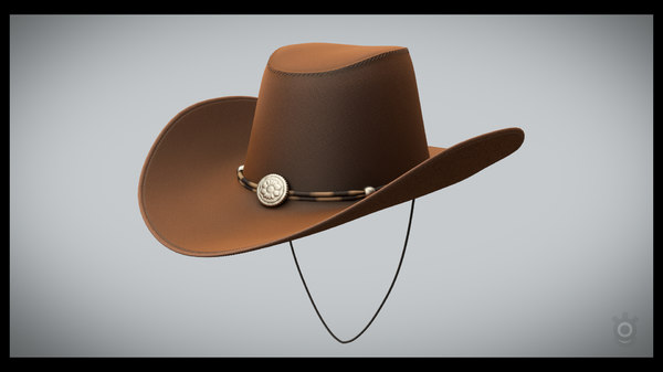 Cowboy hat model - TurboSquid 1221371
