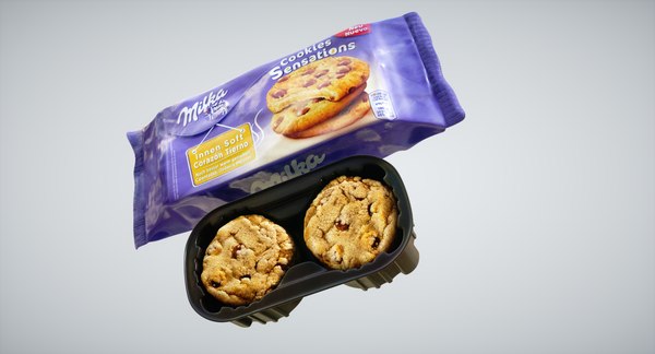 Modele 3d De Milka Cookies Turbosquid