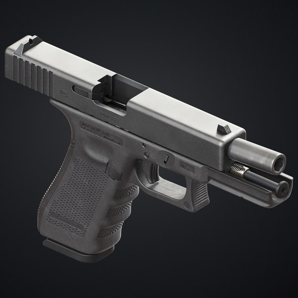 3D glock 17 gen 4 - TurboSquid 1221426