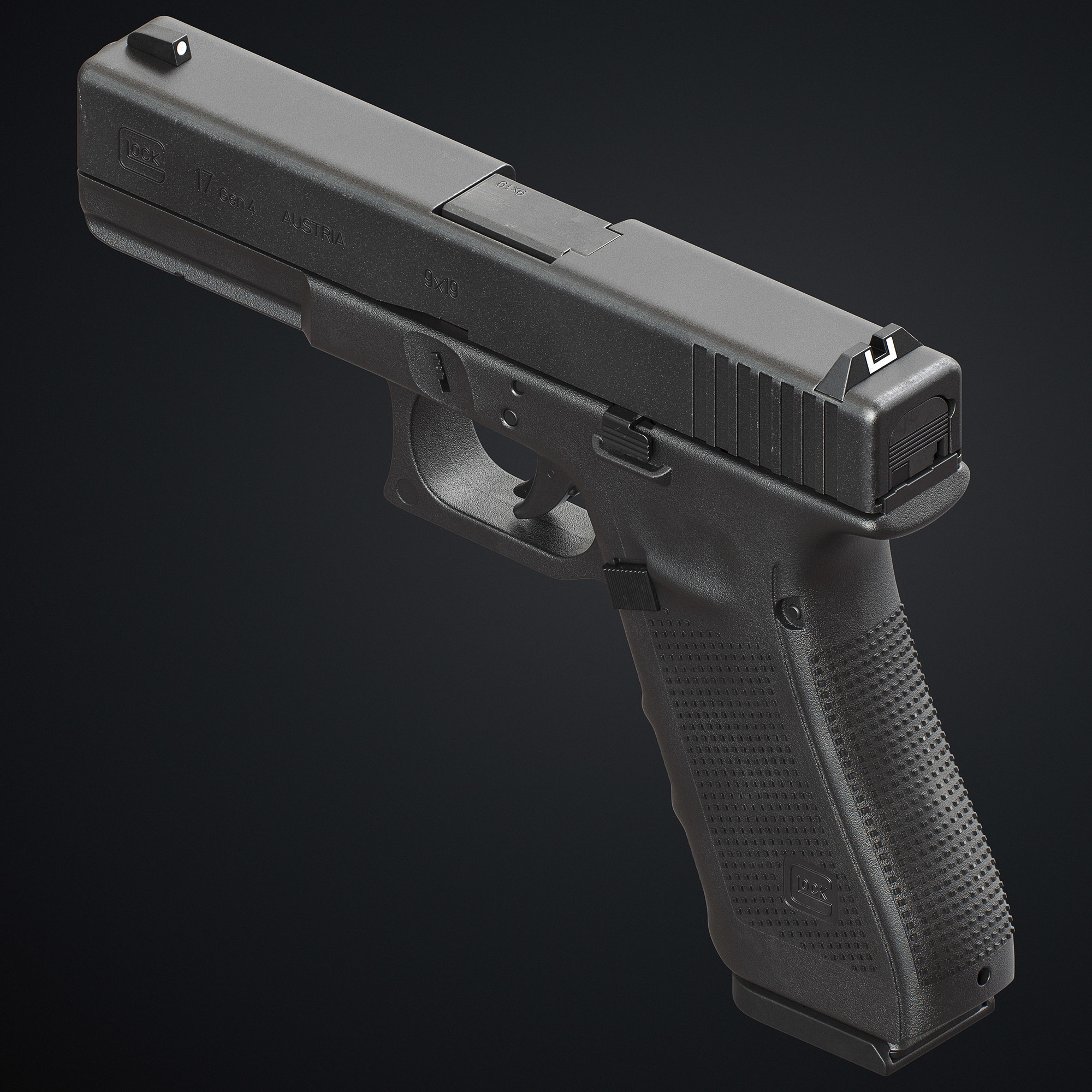 3D glock 17 gen 4 - TurboSquid 1221426