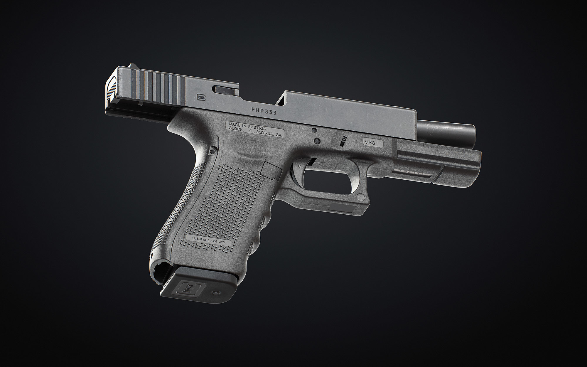 3D glock 17 gen 4 - TurboSquid 1221426