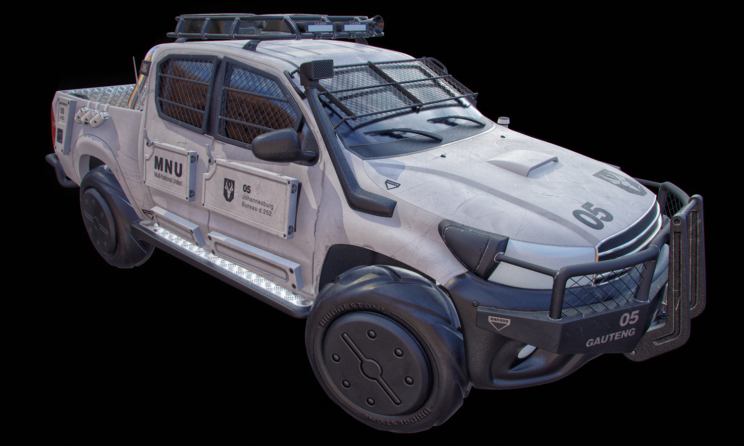toyota hilux scale model
