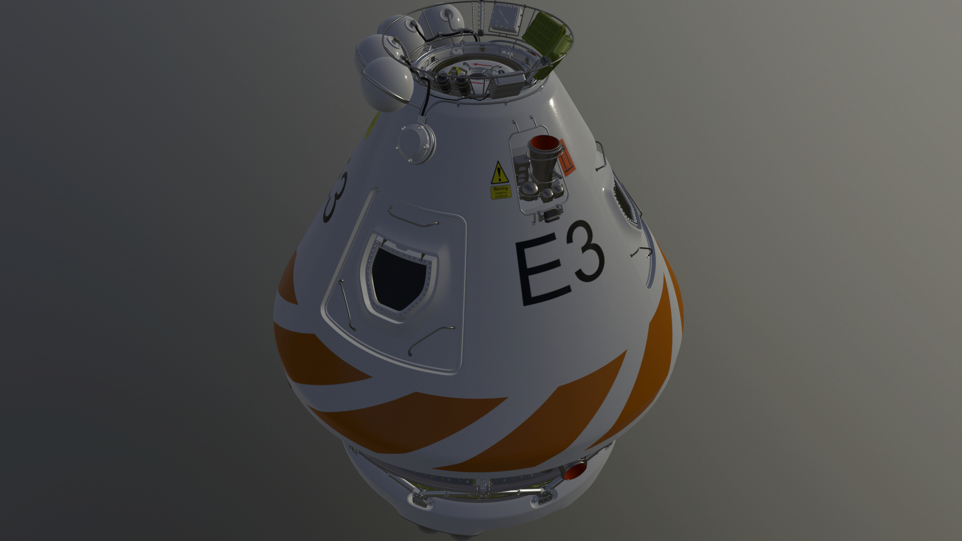 宇宙飞船3d模型