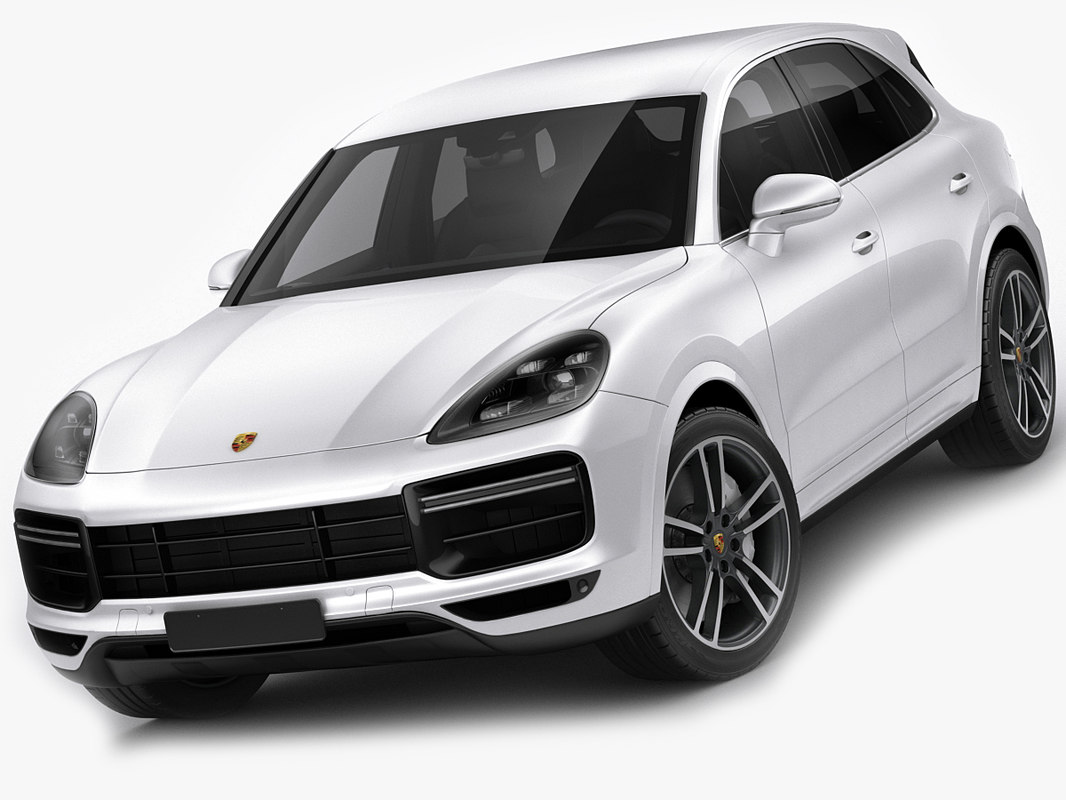 3D porsche cayenne turbo model TurboSquid 1221684