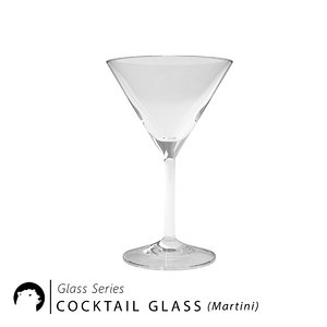 cocktail glass 3D model