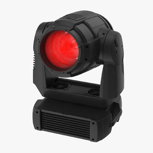 colored spot stage light 3D model