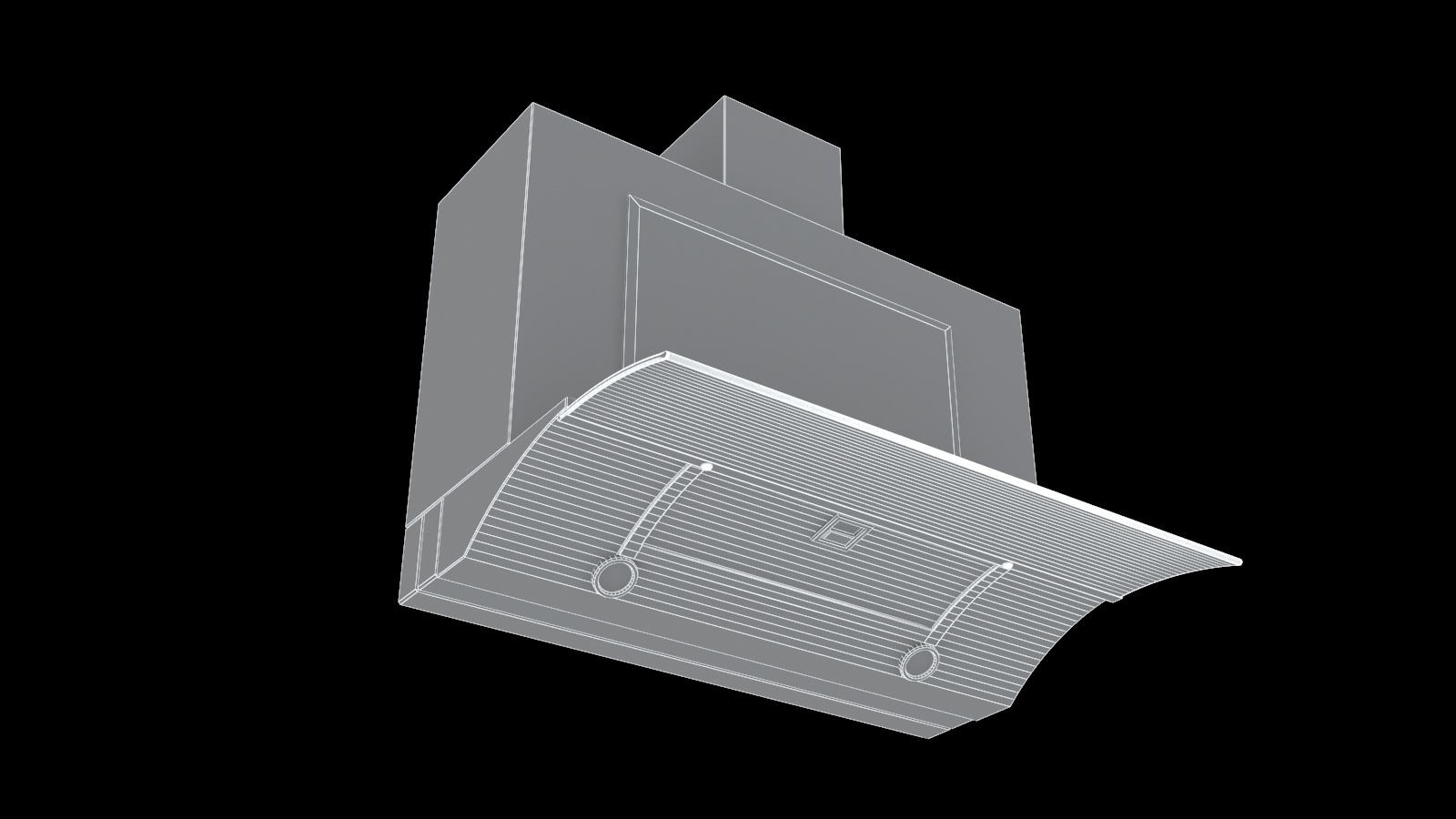 modelo 3d Campana extractora Elica Glide SoftIX A60 TurboSquid 1221984