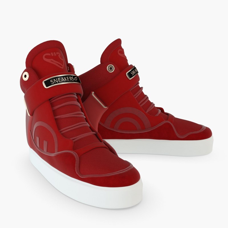  Sneakers  3D  model  TurboSquid 1222024