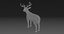 deer fur animation 3D model