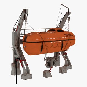 lifeboat dragon 32 3D model