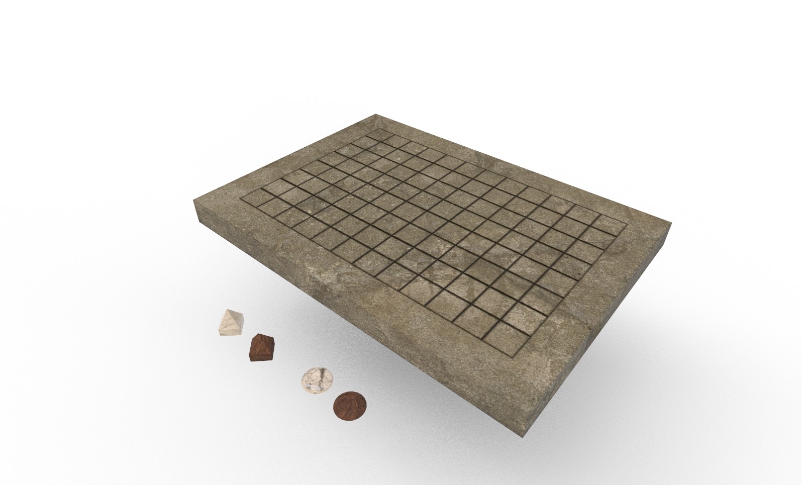 Latrunculi Boardgame3D模型 - TurboSquid 1222504