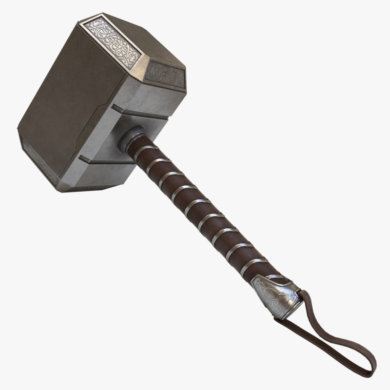 3D asset thor s hammer - TurboSquid 1222519