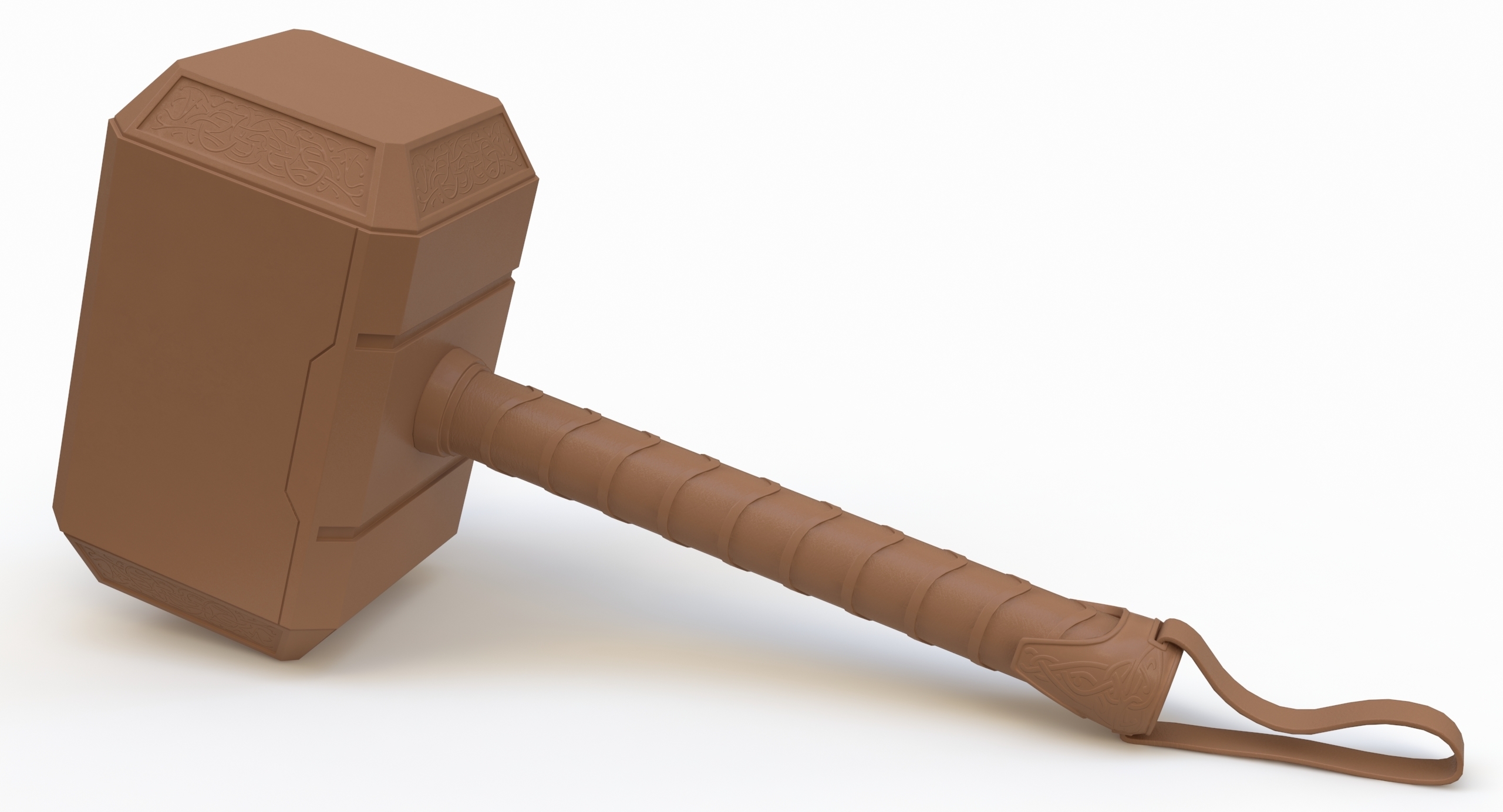 3D asset thor s hammer TurboSquid 1222519