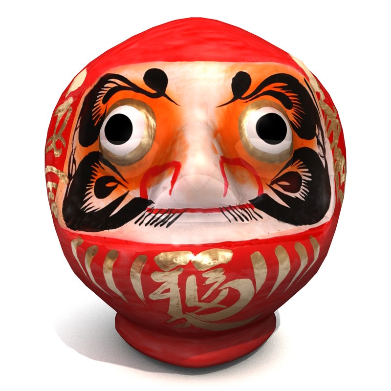 daruma japanese doll