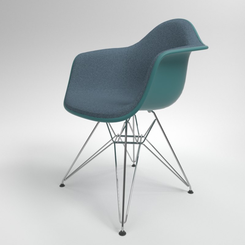 Interior vitra eames plastic 3D model TurboSquid 1222543