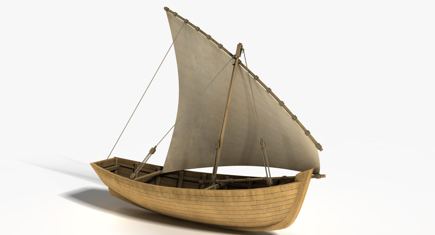 Dhow fishing 3D model - TurboSquid 1222667