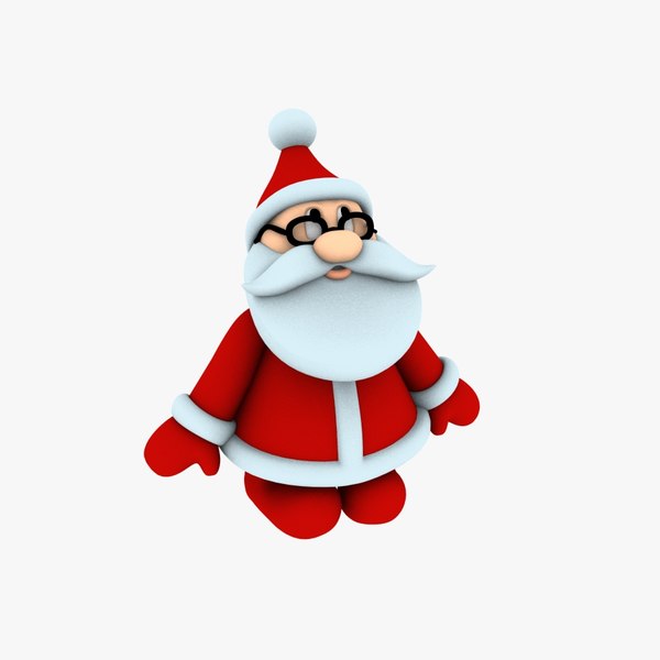 new cool santa claus 3D