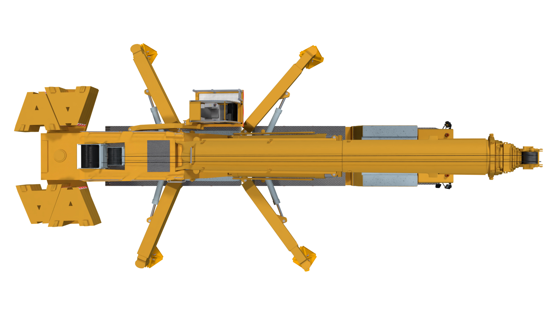 Mobile crane 3D model TurboSquid 1222939