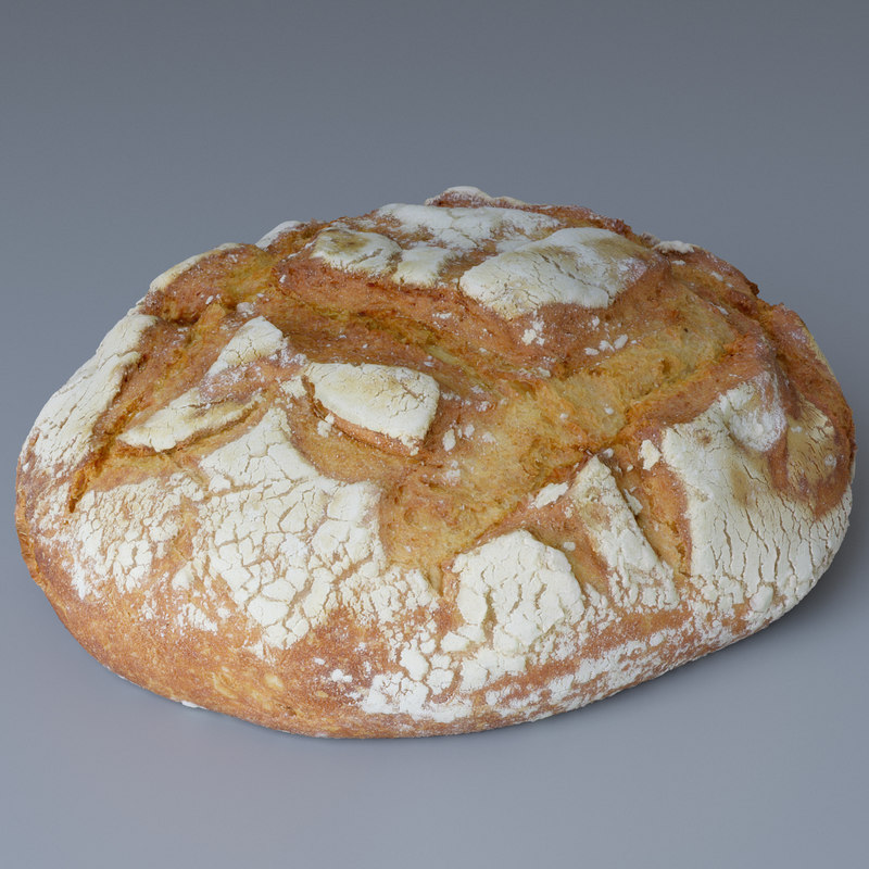 3d simulation bread