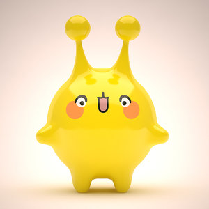 mascot 3D model