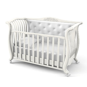 baby bed 3D model