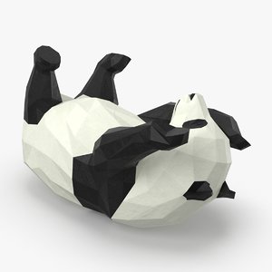 3D panda---rolling model