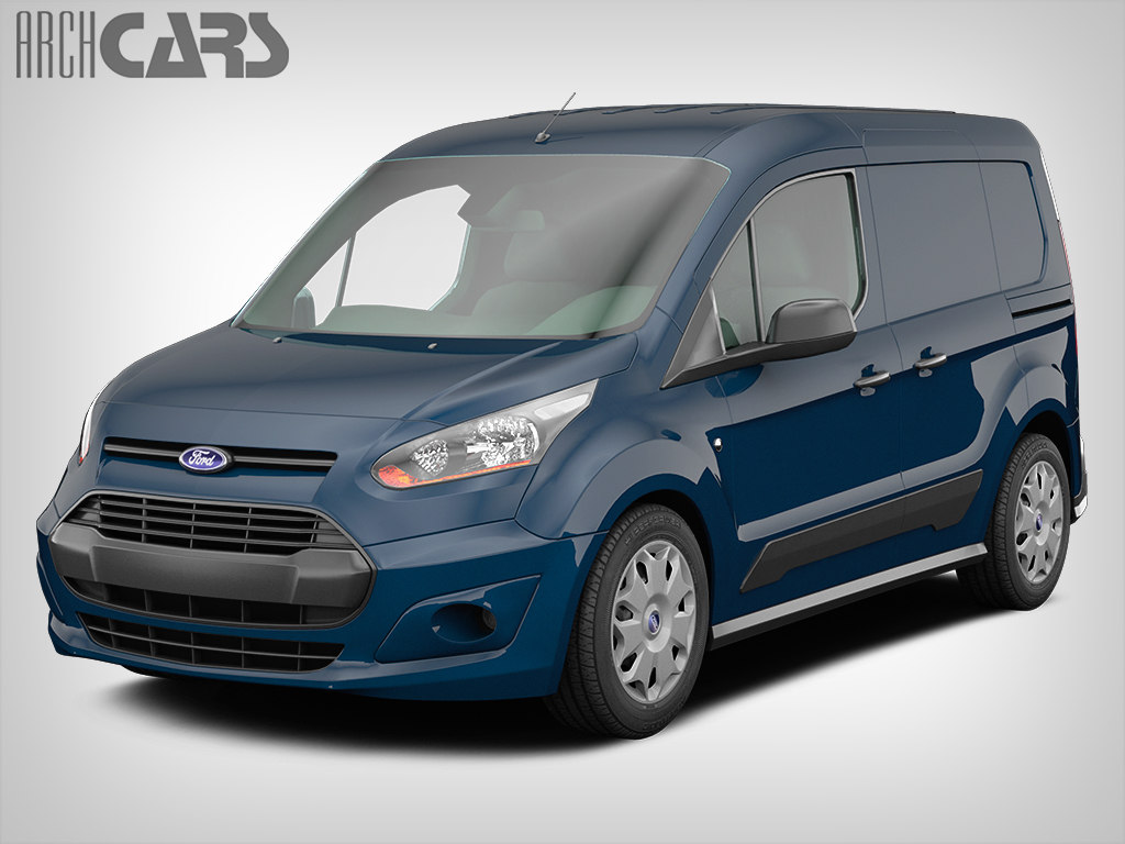 ford transit connect 3d model